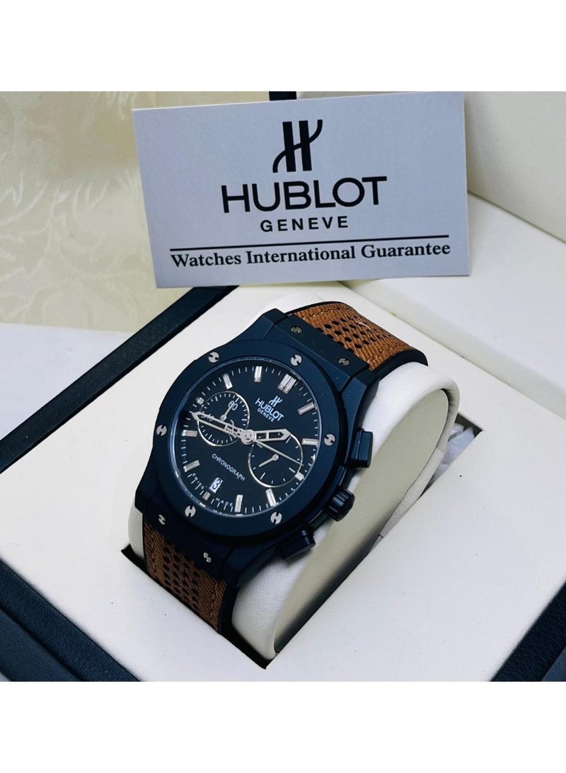 هوبلو ساعه وكبك من هوبلو رجالية